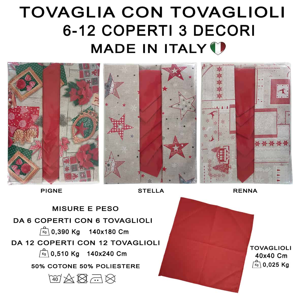 CARTELLA TOVAGLIE