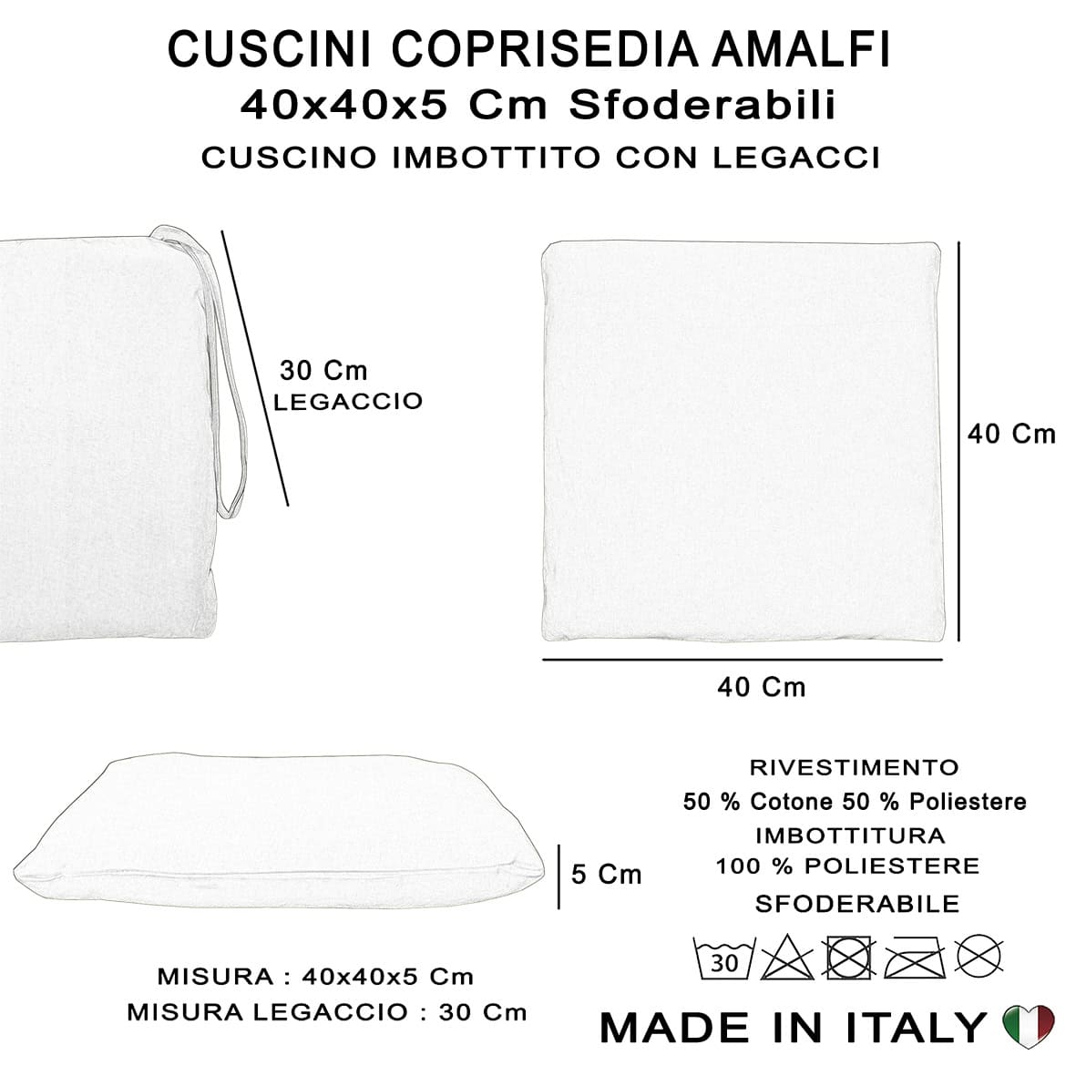 COPRISEDIA SFODERABILE SIZE AMALFI