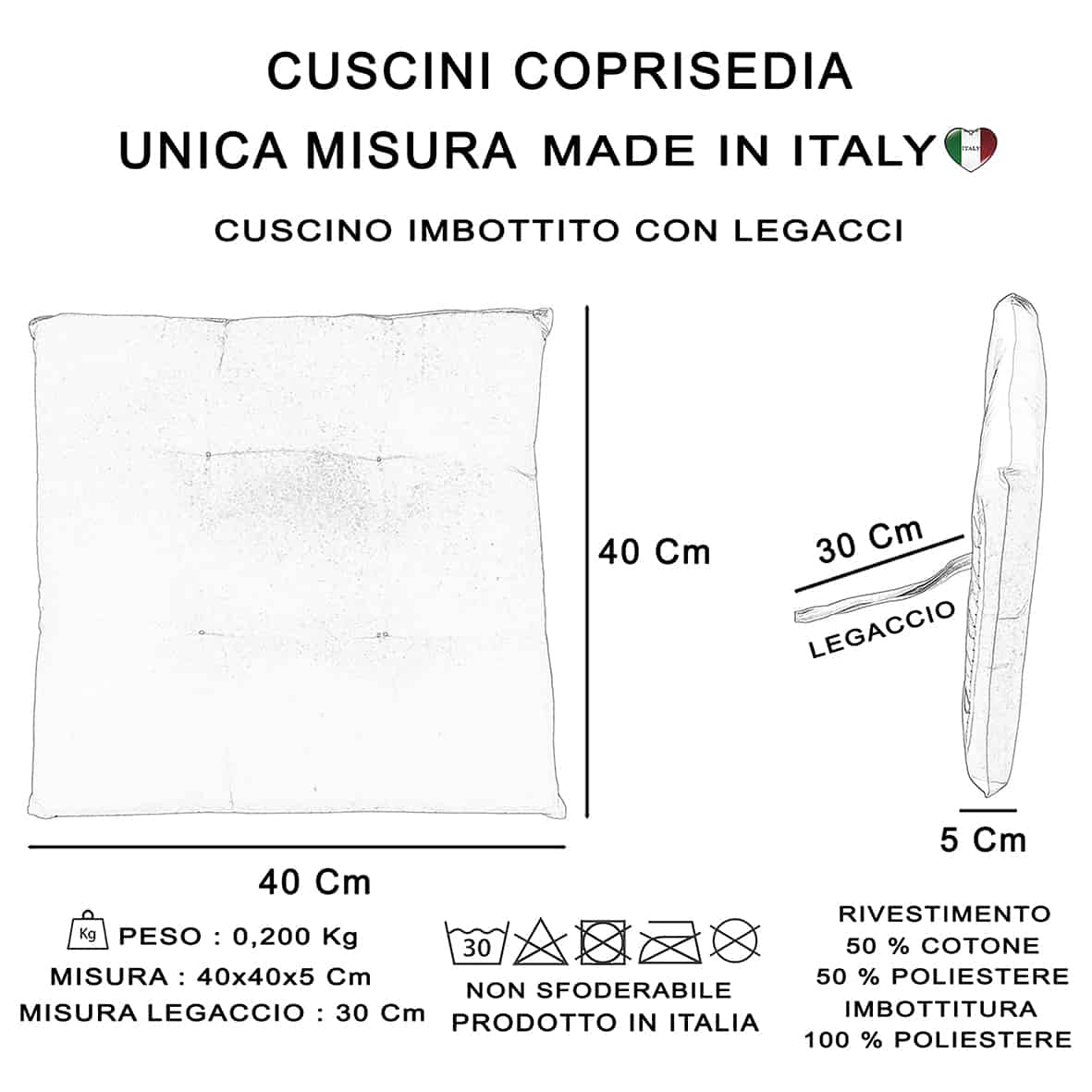 SIZE COPRISEDIA