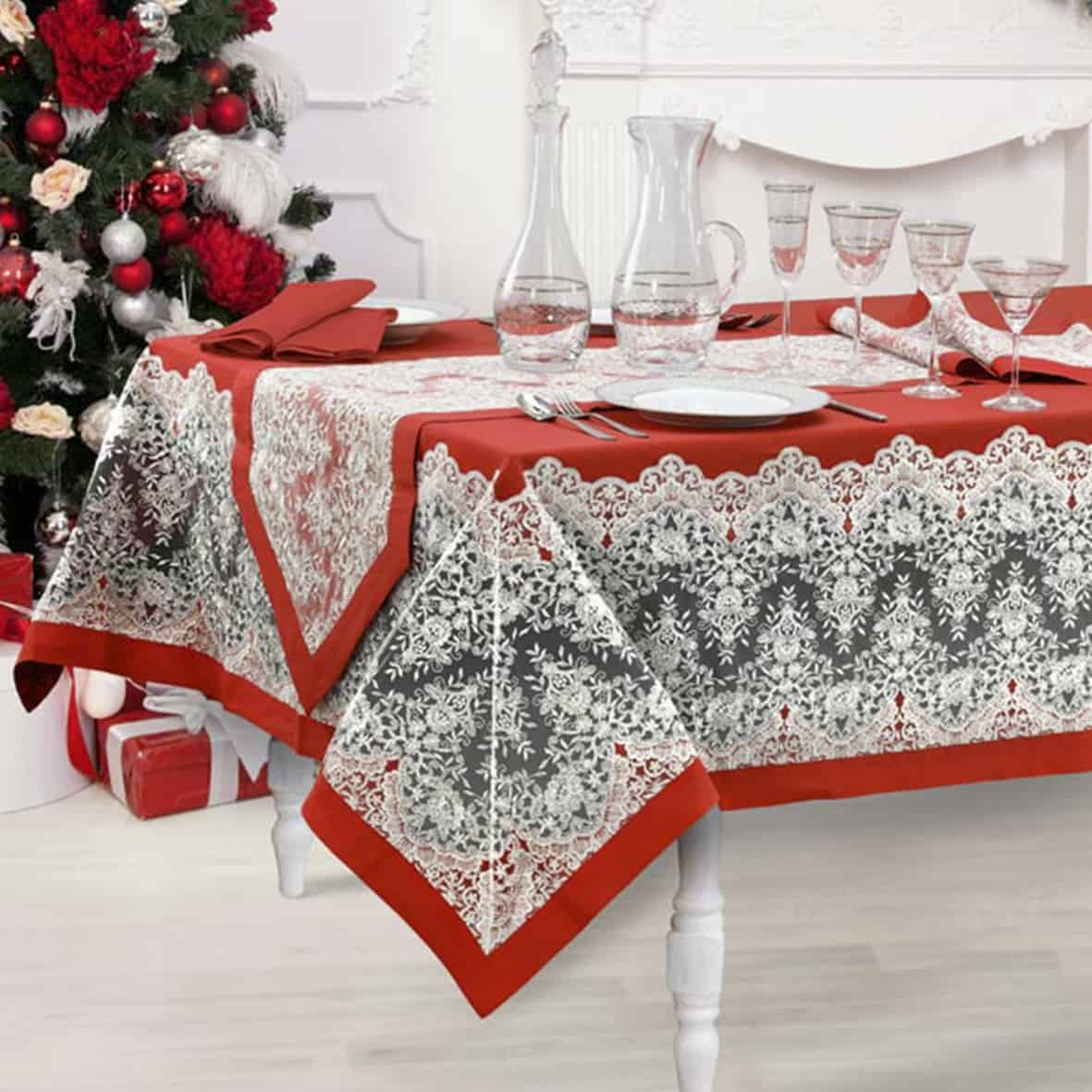 Tovaglia Rettangolare Antimacchia Ultra Navidad