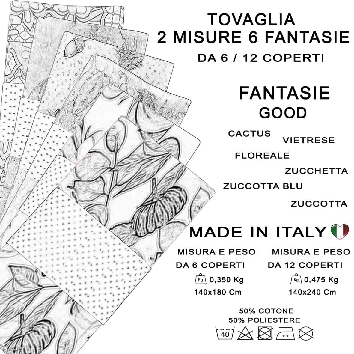 TOVAGLIA SIZE GOOD 150